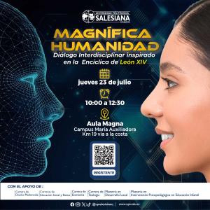 Afiche del evento de Magnífica Humanidad